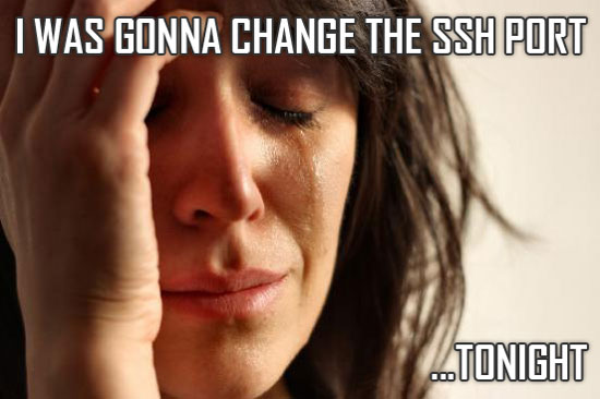 Change SSH Port